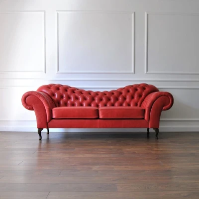 Sofa Chesterfield Skórzana Emporia
