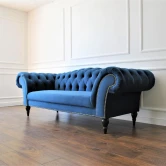 Pikowana Sofa Chesterfield Kremona