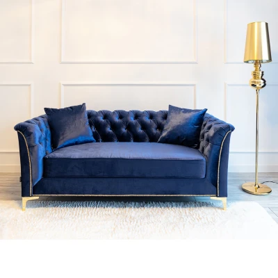 Sofa Pikowana Chesterfield Glamour Julia