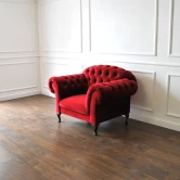 Pikowany fotel chesterfield emporia