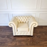 Pikowana Sofa Chesterfield Skóra Naturalna Kanapa Chesterfield Sofa Chesterfield Rozkładana Z Funkcją Spania London