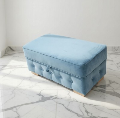 Prostokątna Pufa Chesterfield Classic model 03