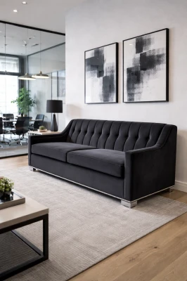 Sofa Glamour Flora z funkcja spania