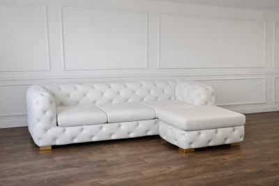 Narożnik Pikowany Chesterfield Coda