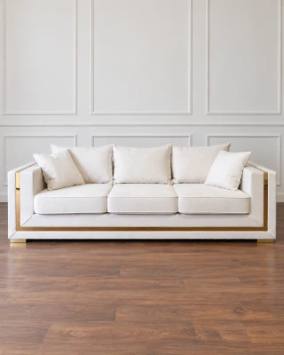 Sofa Marco Gold Glamour 